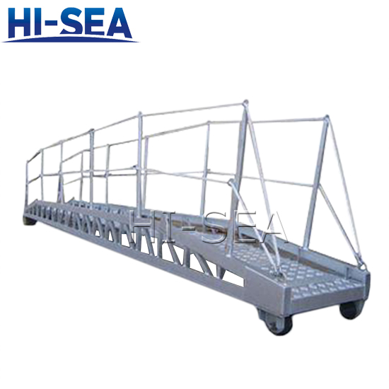 Marine Bend Aluminum Gangway Ladder